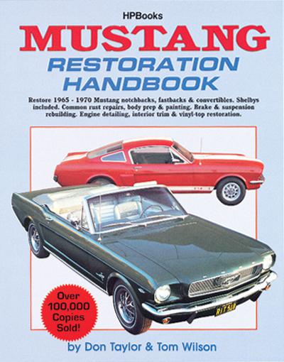 Ford mustang restoration book 1964, 1965, 1966, 1967, 1968, 1969 & 1970 – hp029