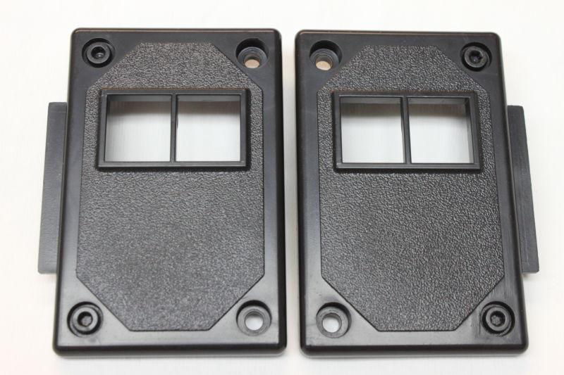 Camaro/firebird power door lock switch trim panels pair