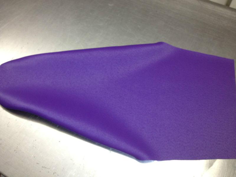 Purple kawasaki "k" seat cover kx125 1985-87,kx250 1985-87,kx500 1985-87 